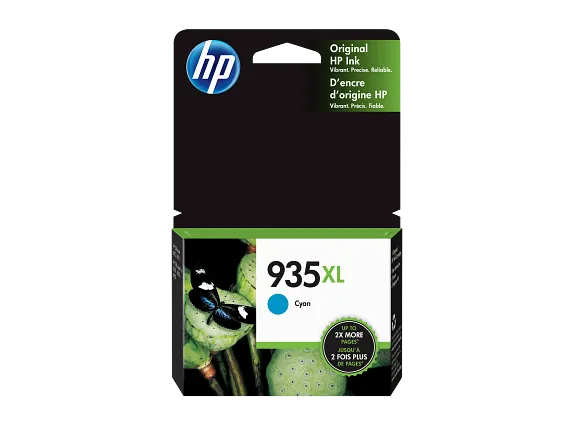 HP 935XL Cyan Ink Cartridge | C2P24AE#BGX | Warranty included
