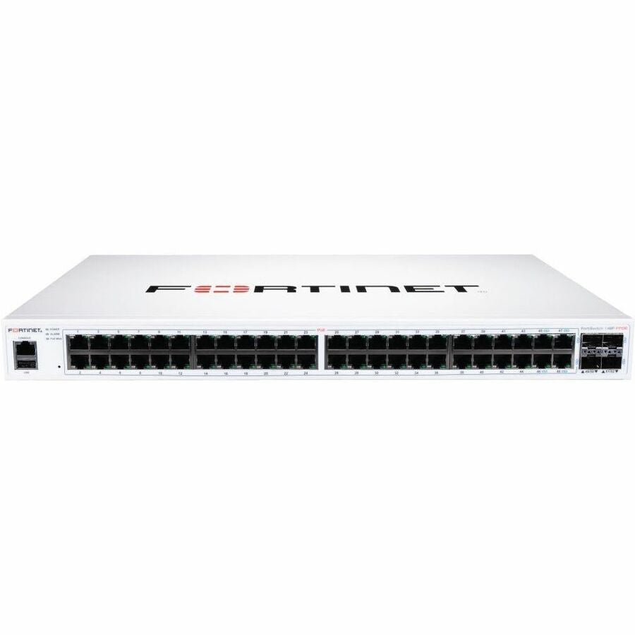 Fortinet L2+ Managed POE Switch With 24GE + 4SFP+ | FS-124F-FPOE | Enterprise Warranty Included