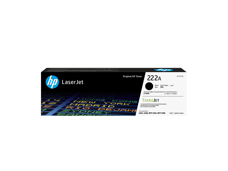 HP HP 222A Black Original Laserjet Toner Ca