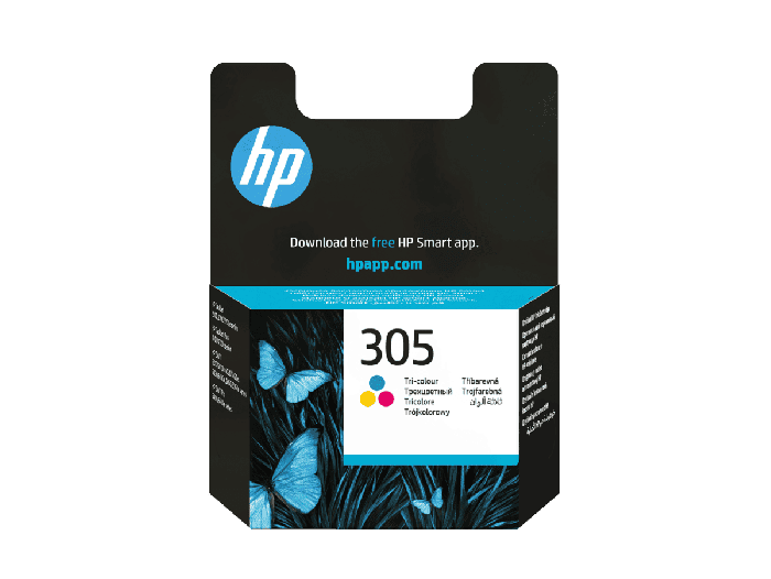 HP 305 Tri-color Original Ink Cartridge (3YM60AE#301)