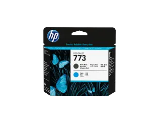 HP 773 Matte Black/Cyan DesignJet Printhead (C1Q20A)