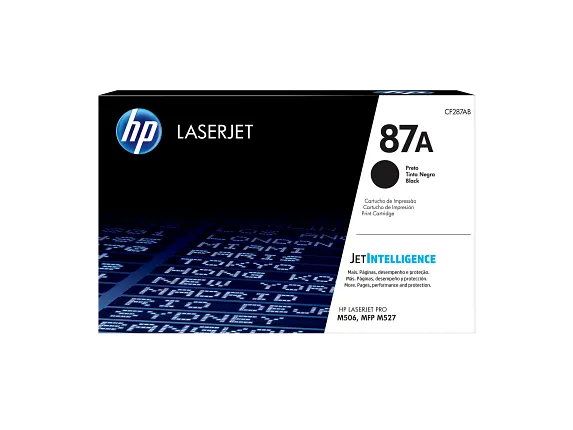 HP 87A Black Original LaserJet Toner Cartridge (CF287A)