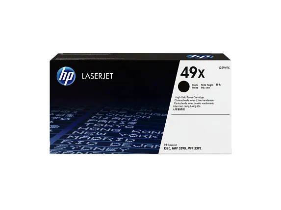 HP 49X High Yield Black Original LaserJet Toner Cartridge (Q5949X)