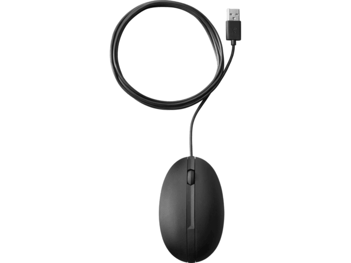 HP Wired 320M Mouse | SKU: 9VA80AA#AC3 | Official Warranty UAE