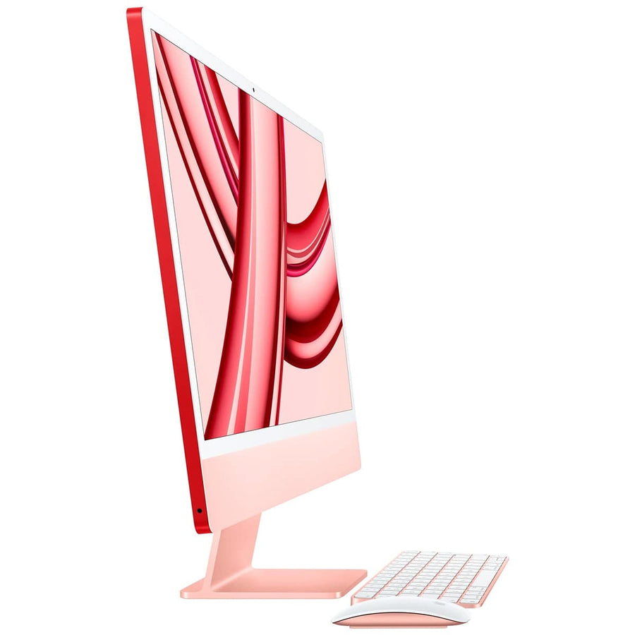 Apple iMac 24-inch (2023) | MQRQ3 | 4.5K Retina Display | Apple M3 Chip (8-Core CPU, 8-Core GPU) | 8GB Unified Memory | 256GB SSD | Pink | 1-Year Apple Warranty