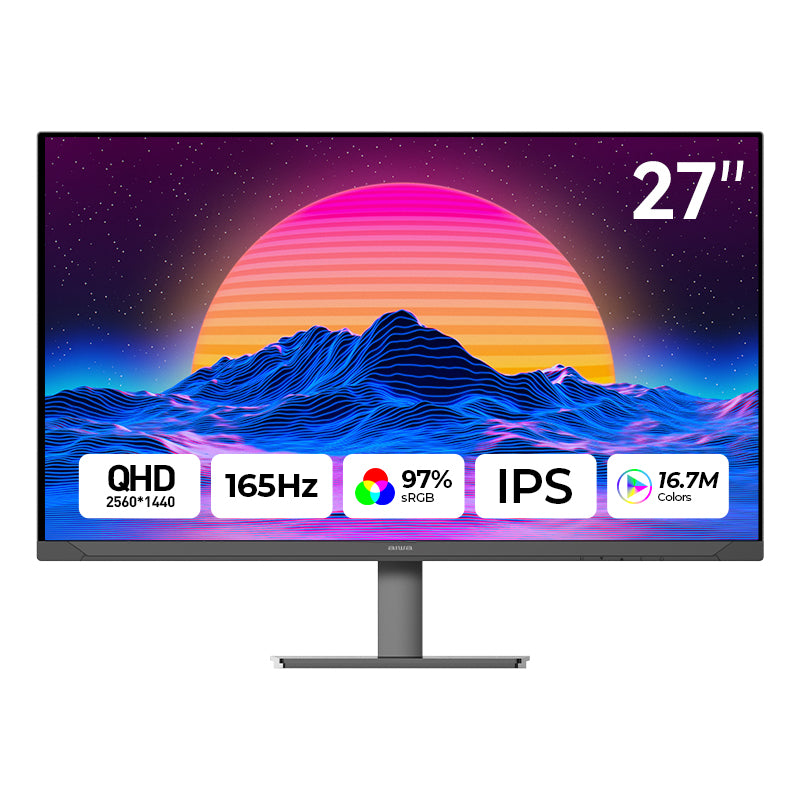 AIWA MZ2707-K 27" 2K QHD IPS Gaming Monitor | MZ2707-K