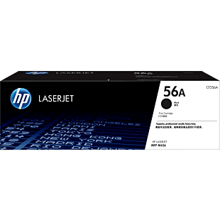 HP 56A Black Original LaserJet Toner Cartridge (CF256A)