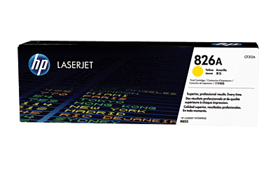 HP 826A Yellow Original LaserJet Toner Cartridge (CF312A)