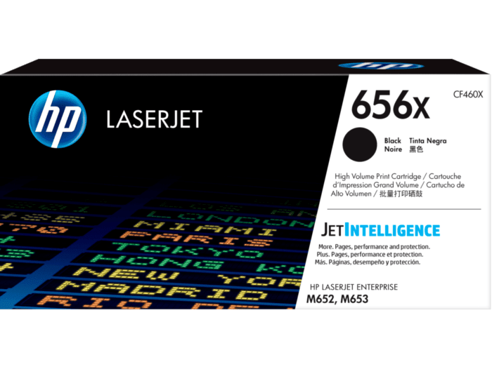 HP 656X High Yield Black Original LaserJet Toner Cartridge (CF460X)