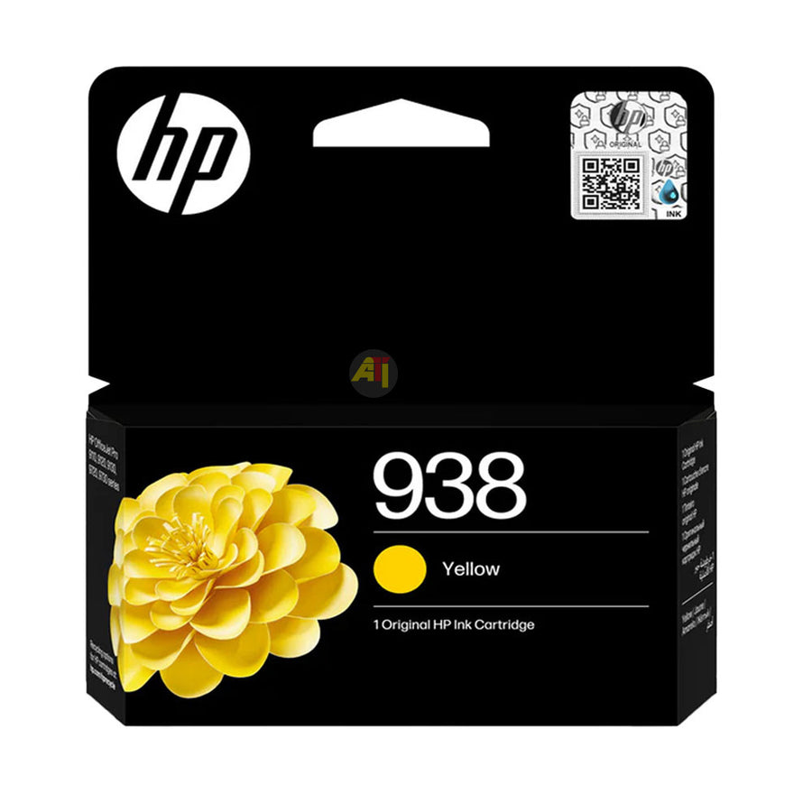 HP 938 Yellow Original Ink Cartridge (4S6X7PE)