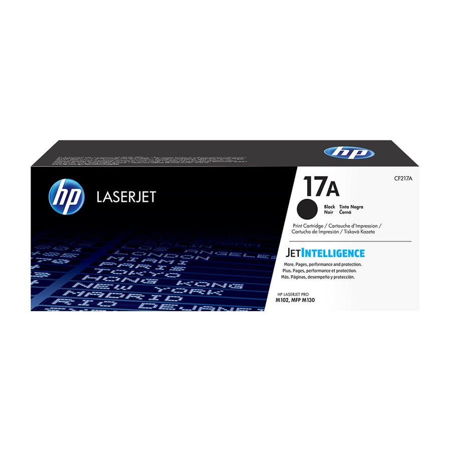 HP 17A Black Original LaserJet Toner Cartridge | SKU: CF217A | Official Warranty UAE