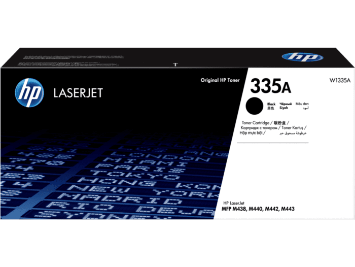 HP 335A Black Original LaserJet Toner Cartridge (W1335A)