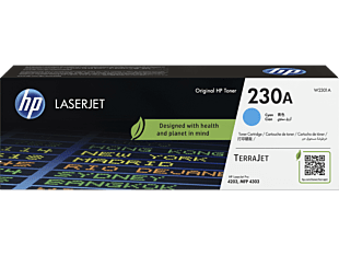 HP 230A Cyan Original LaserJet Toner Cartridge (W2301A)