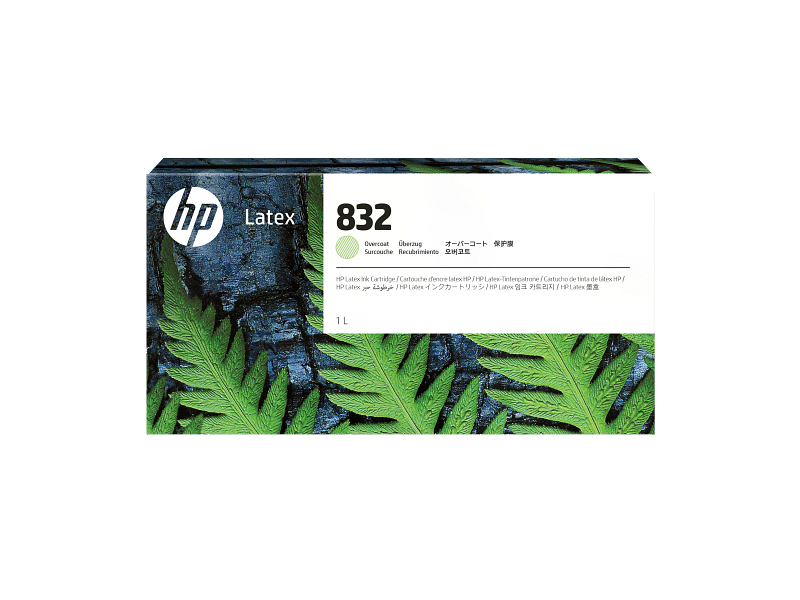 HP 832 1L Overcoat Latex Ink Cartridge | 4UV82A | Warranty included