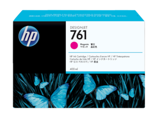 HP 761 400-ml Magenta DesignJet Ink Cartridge (CM993A)