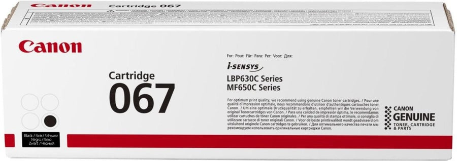 Canon Crg 067 Bk | 5102C002AA | Warranty Included