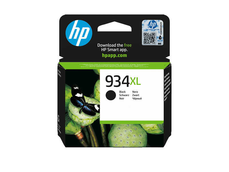HP 934XL High Yield Black Original Ink Cartridge (C2P23AE)