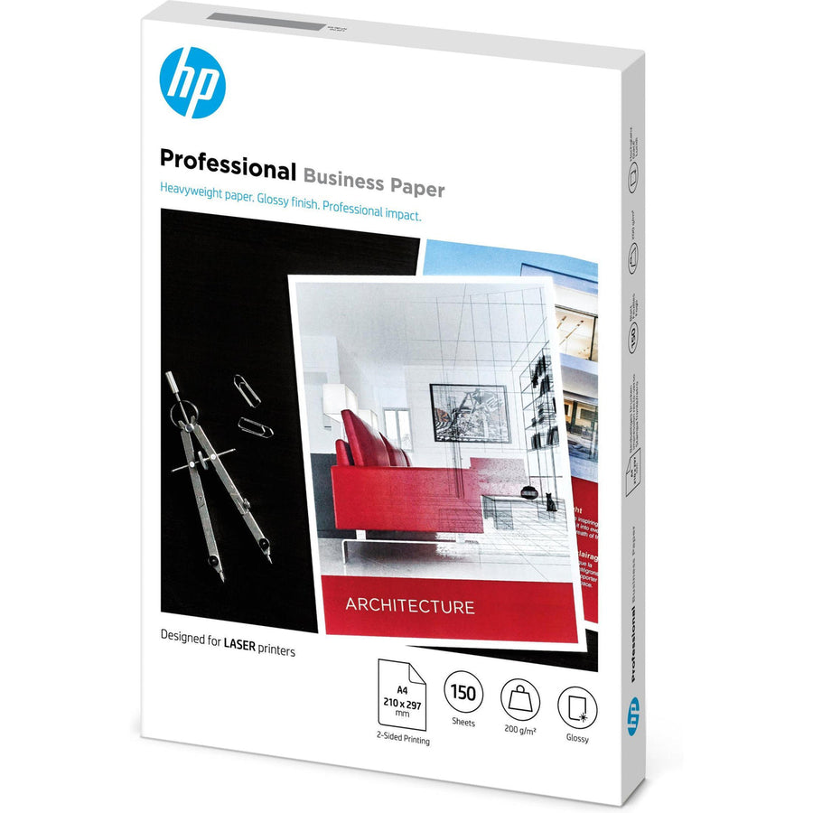 HP Professional Laser Glossy FSC Paper 200 gsm-150 sht/A4/210 x 297 mm (7MV83A)