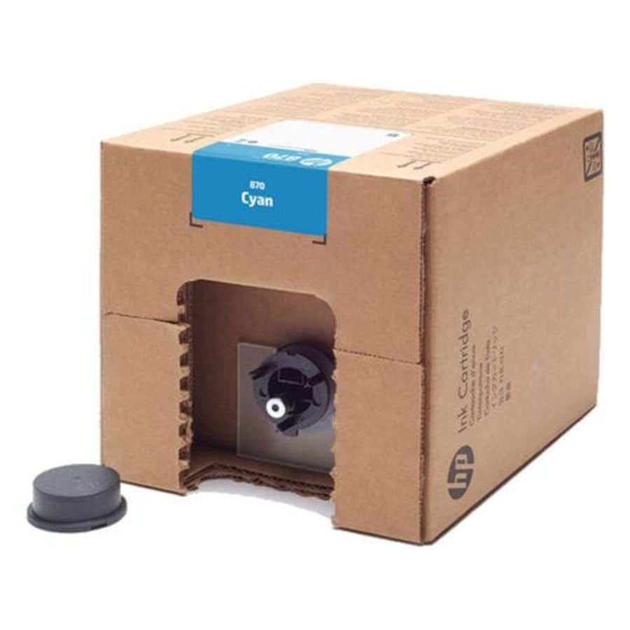 HP 869 3L Cyan PageWide XL Pro Ink Cartridge (1XA89A)