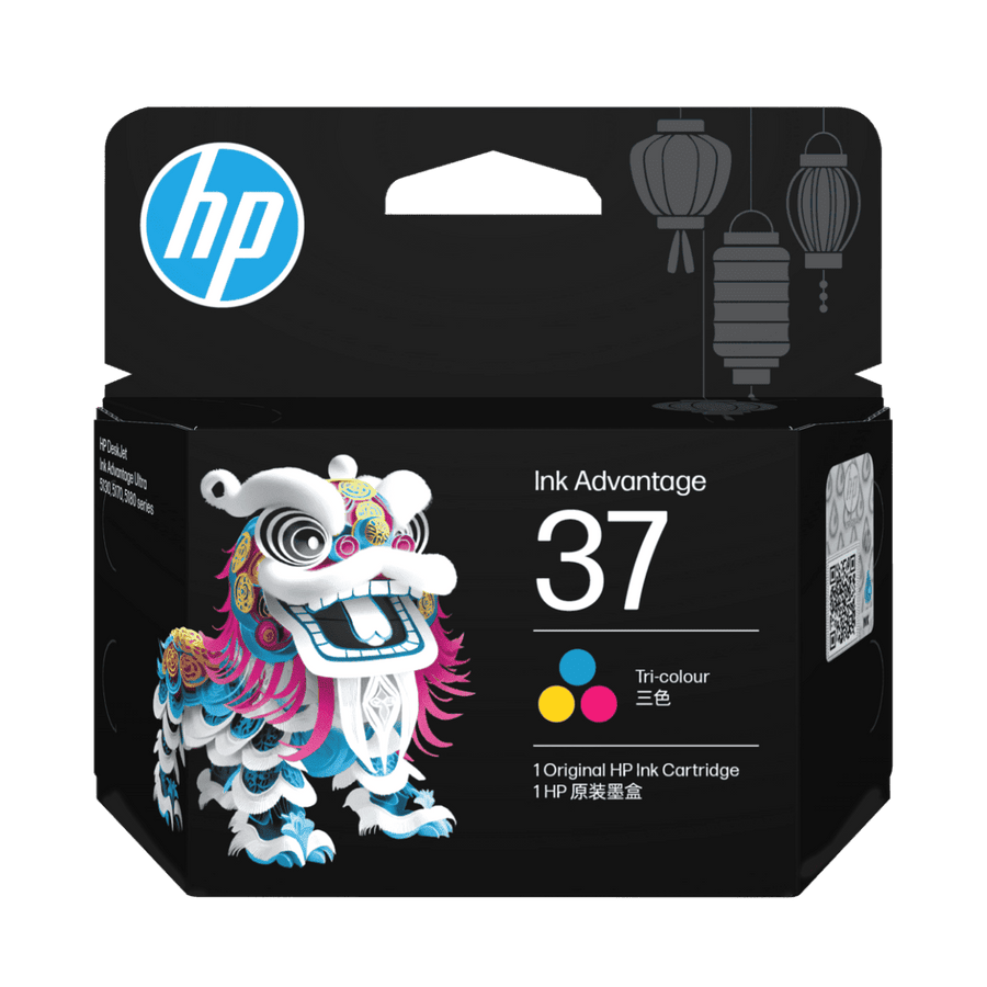 HP 37 Original Tri-color Ultra Ink Advantage Cartridge (7FP44AE)