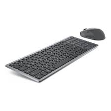 Dell KM7120W Pro Plus Compact Wireless Keyboard and Mouse | Arabic Layout | Multi-Device Bluetooth & 2.4GHz | Titan Grey | SKU: 580-AIWL | 1-Year Dell ProSupport UAE