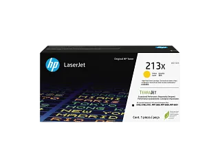 HP 213X Ylw Original LaserJet Toner Crtg (W2132X)