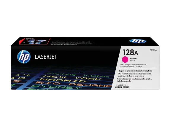 HP 128A Magenta Original LaserJet Toner Cartridge (CE323A)
