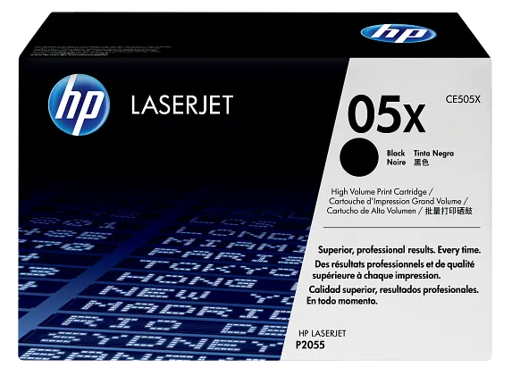 HP 05X Black Laserjet Toner Cartridge | CE505X | Warranty Included