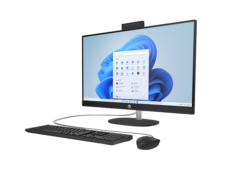 HP 27-cr0086 All-in-One | Intel Core i7-1355U | 8GB RAM | 512GB SSD | Intel Iris Xe Graphics | 27" FHD Non-Touch | FreeDOS | SKU: 91H75EA#BH5 | Official Warranty UAE