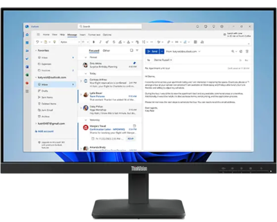 Lenovo ThinkVision S24-4e 23.8 inch Monitor | 63DFKAR4WW | 3 Years