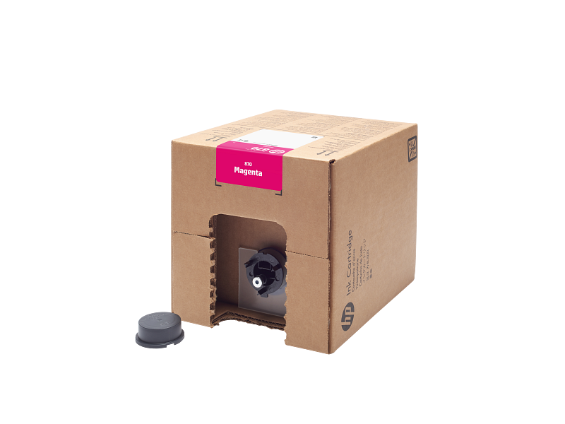 HP 870 5L Magenta PageWide XL Pro Ink Cartridge (1XA91A)