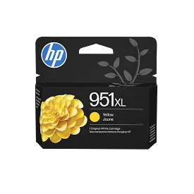 HP 951XL High Yield Yellow Original Ink Cartridge (CN048AE#301)