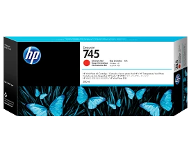 HP 745 300-ml DesignJet Chromatic Red Ink Cartridge (F9K06A)