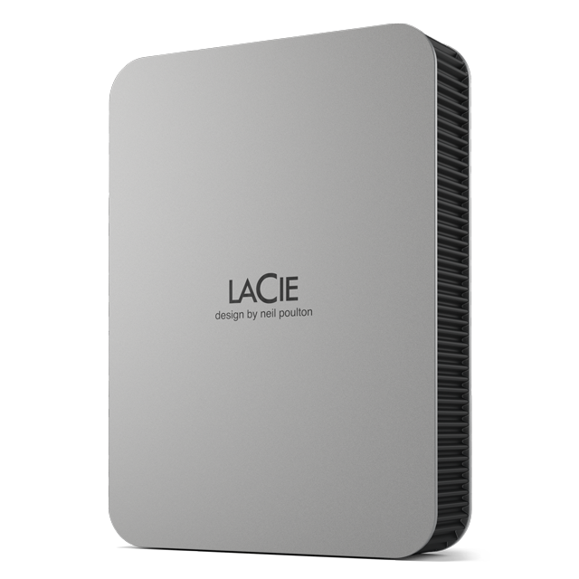 Seagate Lacie Mobile Drive V2 Type-c 1TB Silver | STLP1000400
