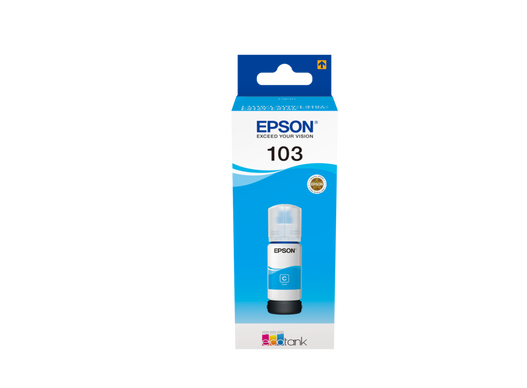 Epson 103 Ecotank Cyan Ink Bottle | C13T00S24A | Warranty Included