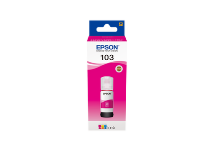 Epson 103 Ecotank Magenta Ink Bottle | C13T00S34A | Warranty Included