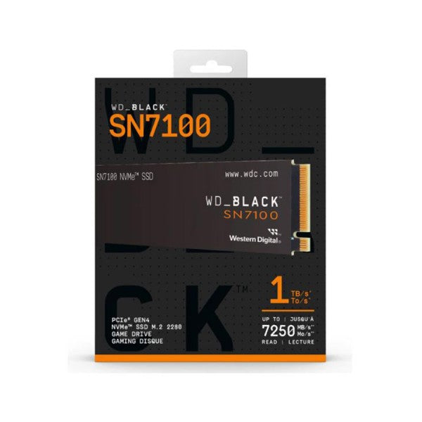 WD 1TB Black SN7100 NVMe GEN4 | WDS100T4X0E