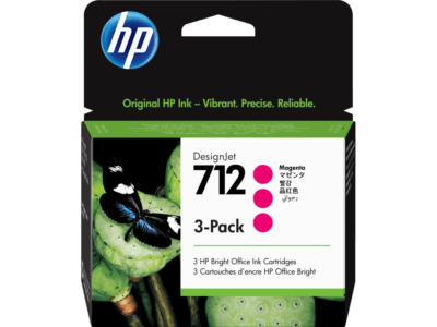 HP 712 3-pack 29-ml Magenta DesignJet Ink Cartridge (3ED78A)
