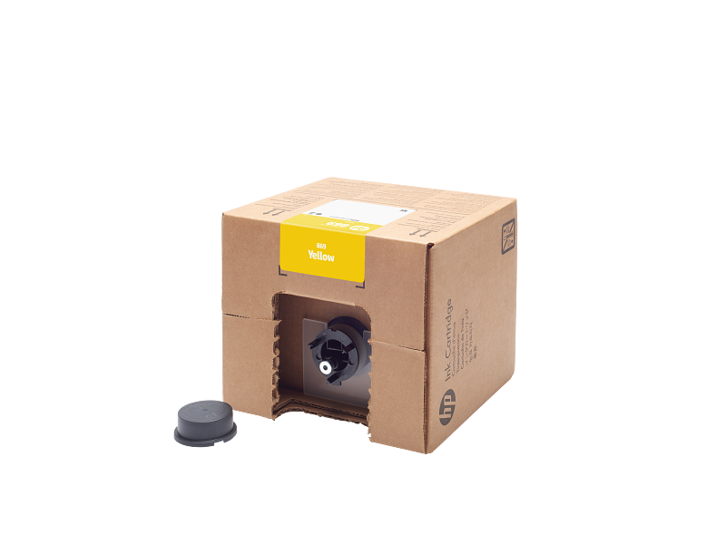 HP 869 3L Yellow PageWide XL Pro Ink Cartridge (1XA88A)