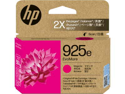 HP 925e EvoMore Magenta Original Ink Cartridge (4K0W1PE)