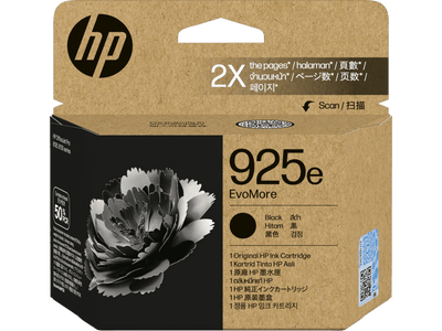 HP 925e EvoMore Black Original Ink Cartridge (4K0W3PE)
