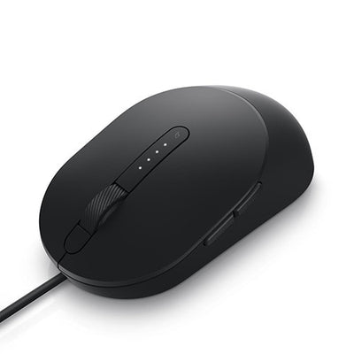 Dell MS116 Optical Mouse | Wired USB Connectivity | 1000 DPI Tracking | 3-Button Design with Scroll Wheel | Black | SKU: MS116-VPN-570-AAIS | 1-Year Dell ProSupport UAE