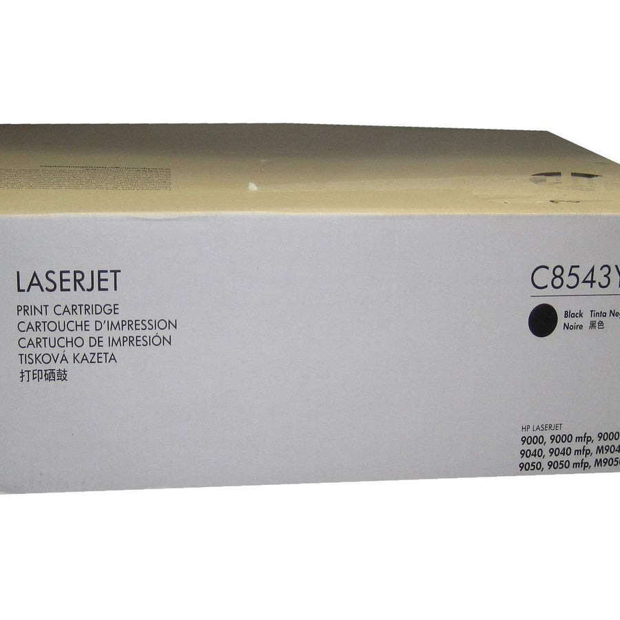 HP C8543YC Black Contractual LaserJet Toner Cartridge | SKU: C8543YC | Official Warranty UAE