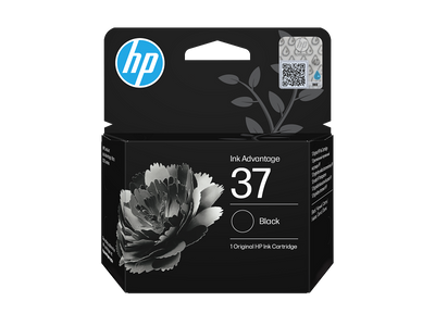 HP 37 Original Black Ultra Ink Advantage Cartridge (7FP45AE)