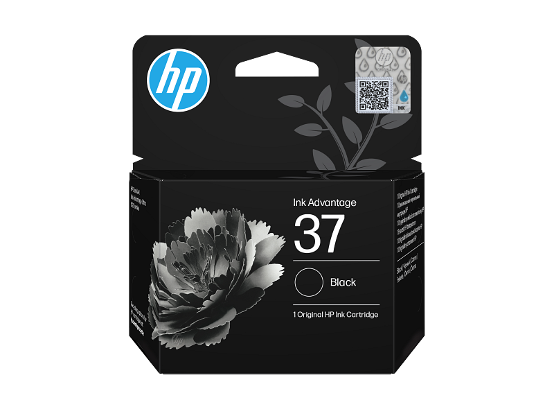 HP 37 Original Black Ultra Ink Advantage Cartridge (7FP45AE)
