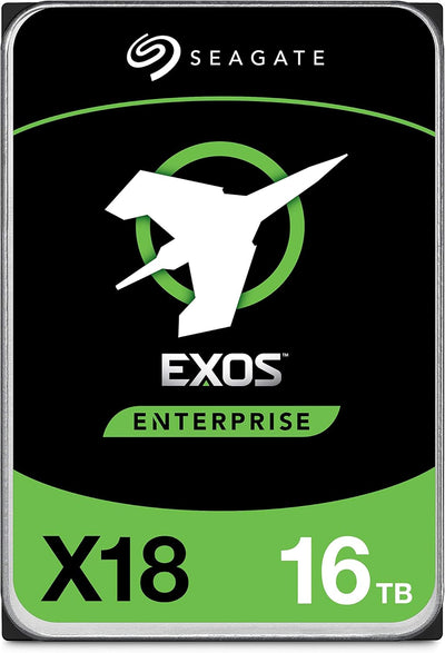 Seagate Exos X18 16TB HDD 512e/4kn SATA | ST16000NM000J