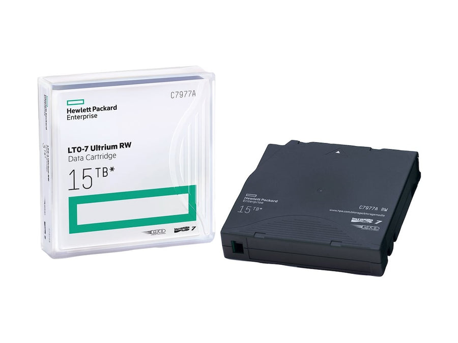 HP HPE Lto-7 Ultrium 15TB RW Data Cartridge | SKU: C7977A | Official HP Product UAE