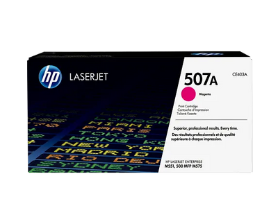 HP 507A Magenta Original LaserJet Toner Cartridge (CE403A)