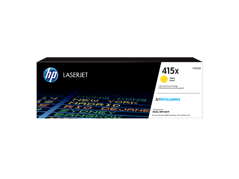 HP 415X Yellow Laserjet Toner Cartridge | W2032X | Warranty included