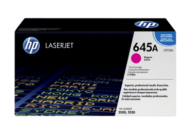 HP 645A Magenta Original LaserJet Toner Cartridge (C9733A)